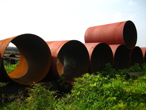 Large Diameter Spiral-Welded Steel Pipes