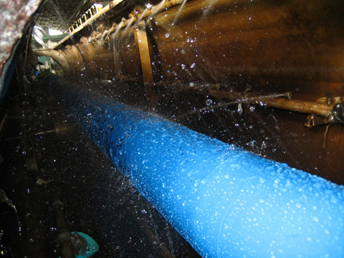 Inside the Krauss Maffei's Cooling Bath
