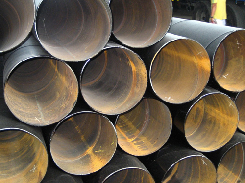Black Coaltar-Painted Steel Pipes